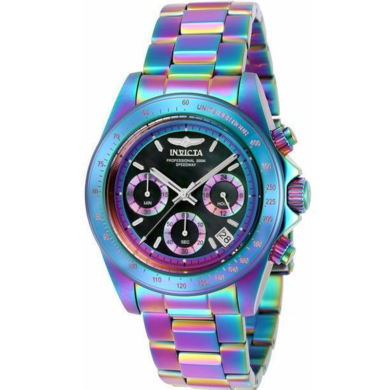 Invicta Speedway Men's Chronograph Iridescent Watch