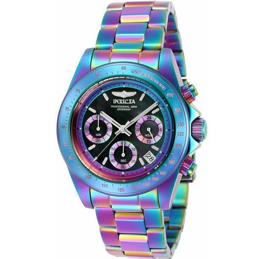 Invicta Speedway Men's Chronograph Iridescent Watch