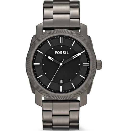 Fossil 42MM Grey Smoke Steel Quartz Watch