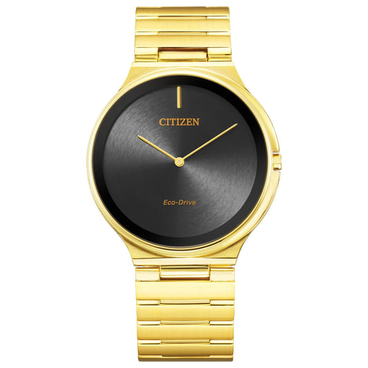 Citizen Unisex Eco-Drive Stiletto Gold Watch - AR3112-57E