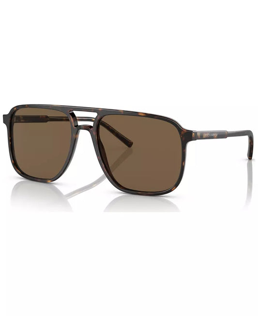 Dolce & Gabbana Men's Low Bridge Fit Sunglasses