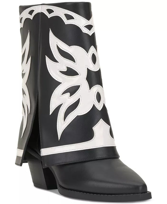 Women'S Jadiza Fold-Over Cuffed Cowboy Boots, Created for Macy'S